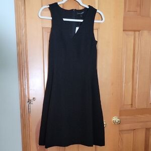 Banana Republic Black Midi Dress